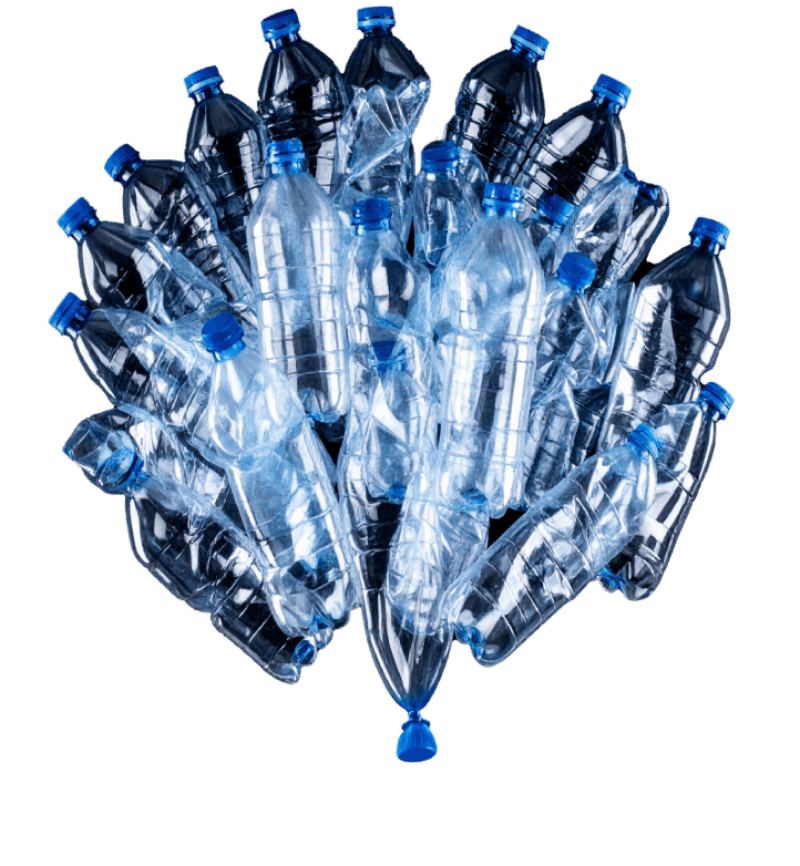 Globos de plástico desechados contaminando el aire y el medio ambiente